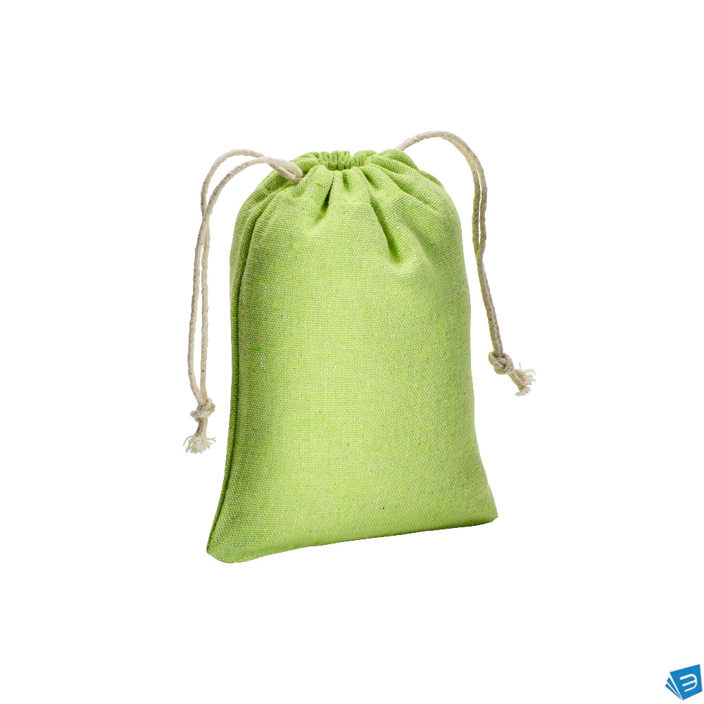 Sacchetto regalo in cotone riciclato 150g/m2, 10 x 14 cm