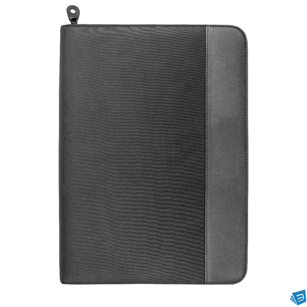 Cartella porta documenti in microfibra e similpelle .Tasche interne