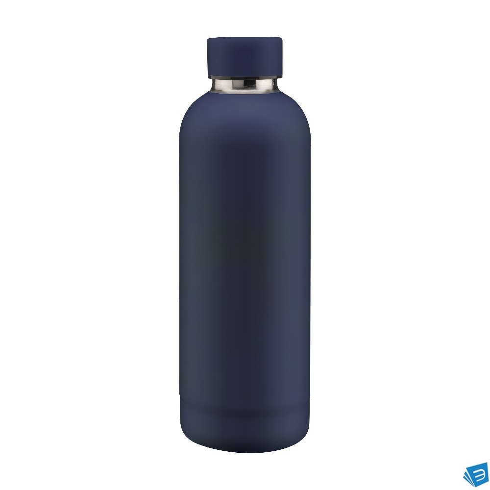 Thermos in acciaio inossidabile capacità 500 ml con doppia parete isolante. Colore lucido
