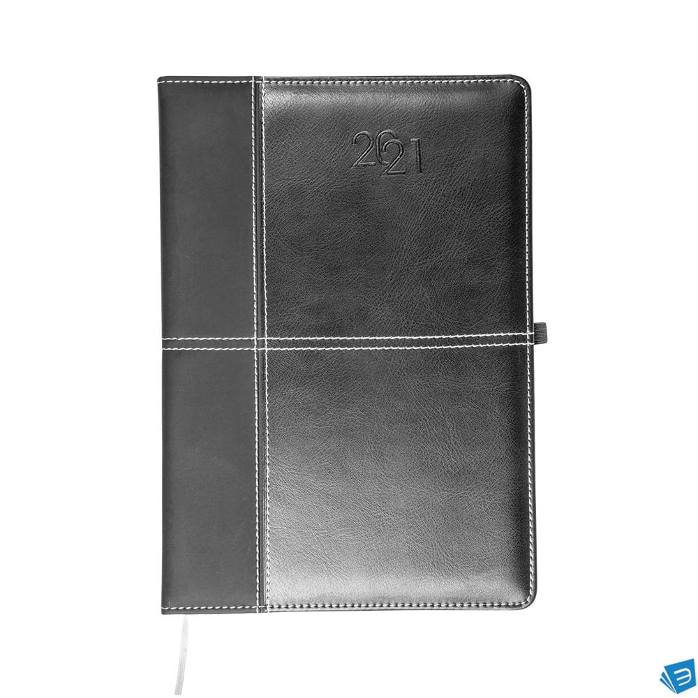 Agenda settimanale 2021 cm 18 x 25,5 - PU+PVC/cartoncino
