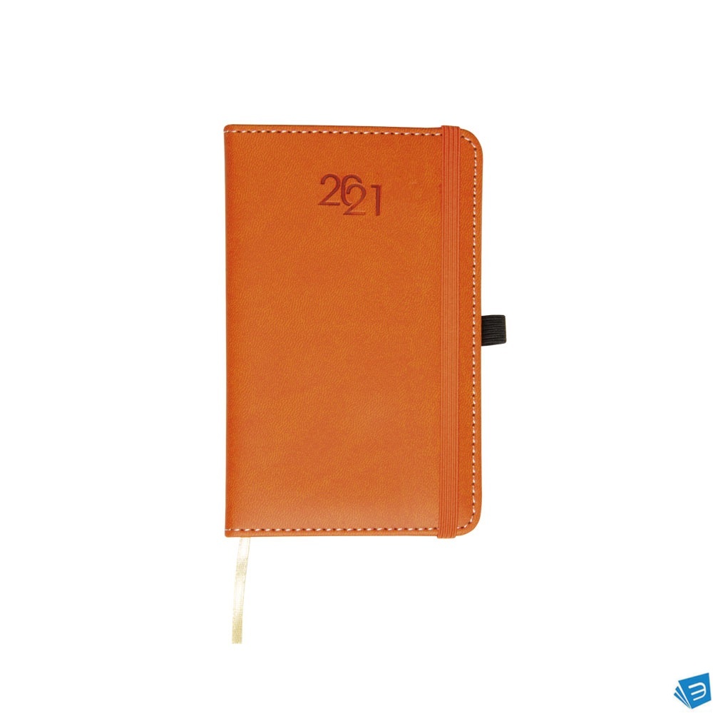 Agenda settimanale 2021 cm 9 x 14 - PU/cartoncino