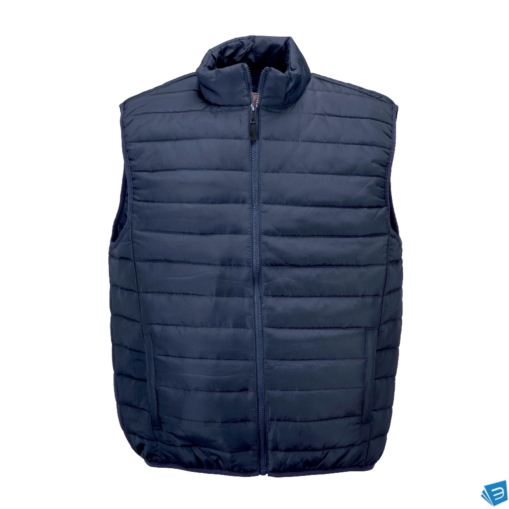 Gilet imbottito in poliestere 50 D e foderato in poliestere 210T