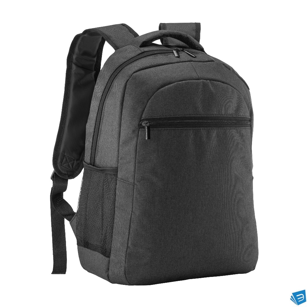 Zaino porta PC in poliestere melange