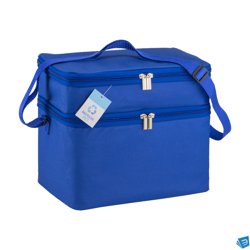 Borsa termica in r-pet con interno argentato