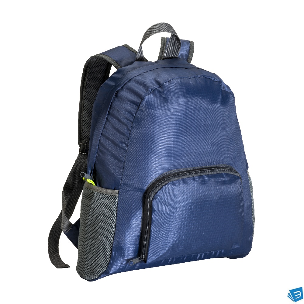 Zaino pieghevole in poliestere ripstop 210D