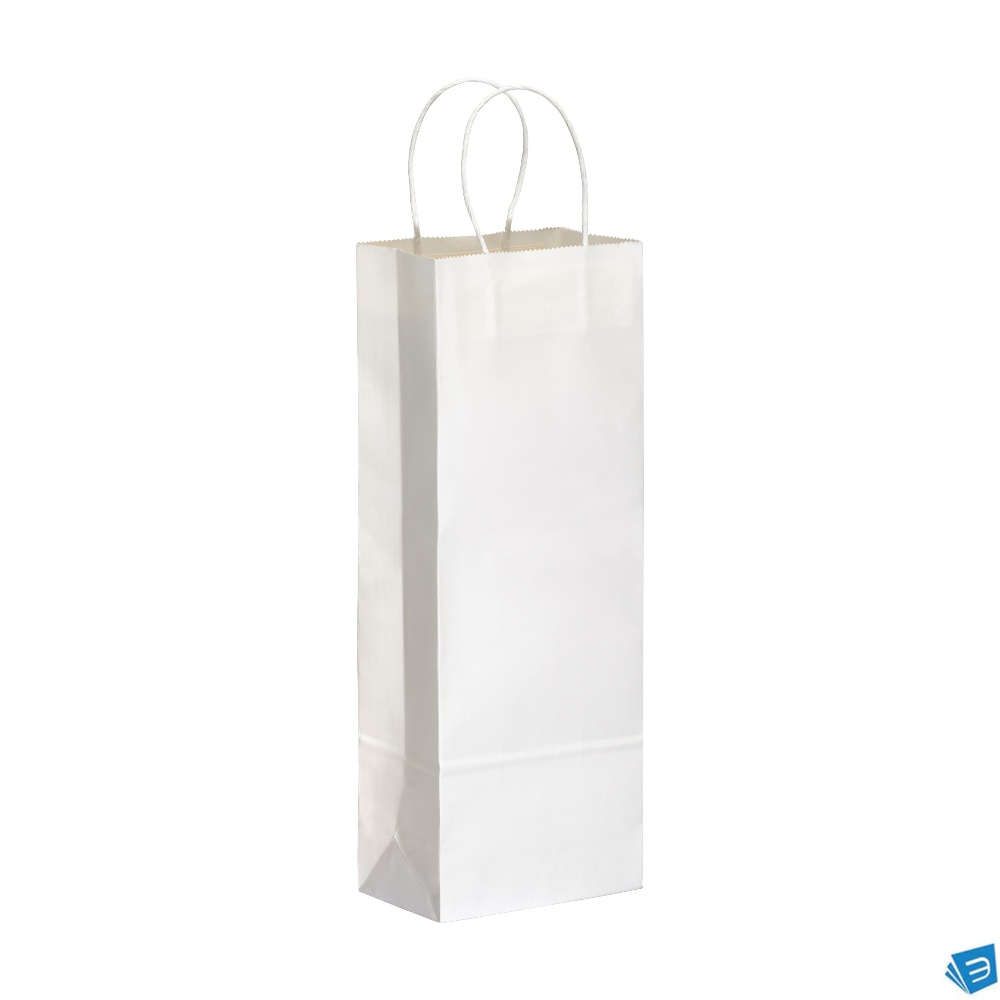 Shopper in carta 100 gr/m2 con soffietto