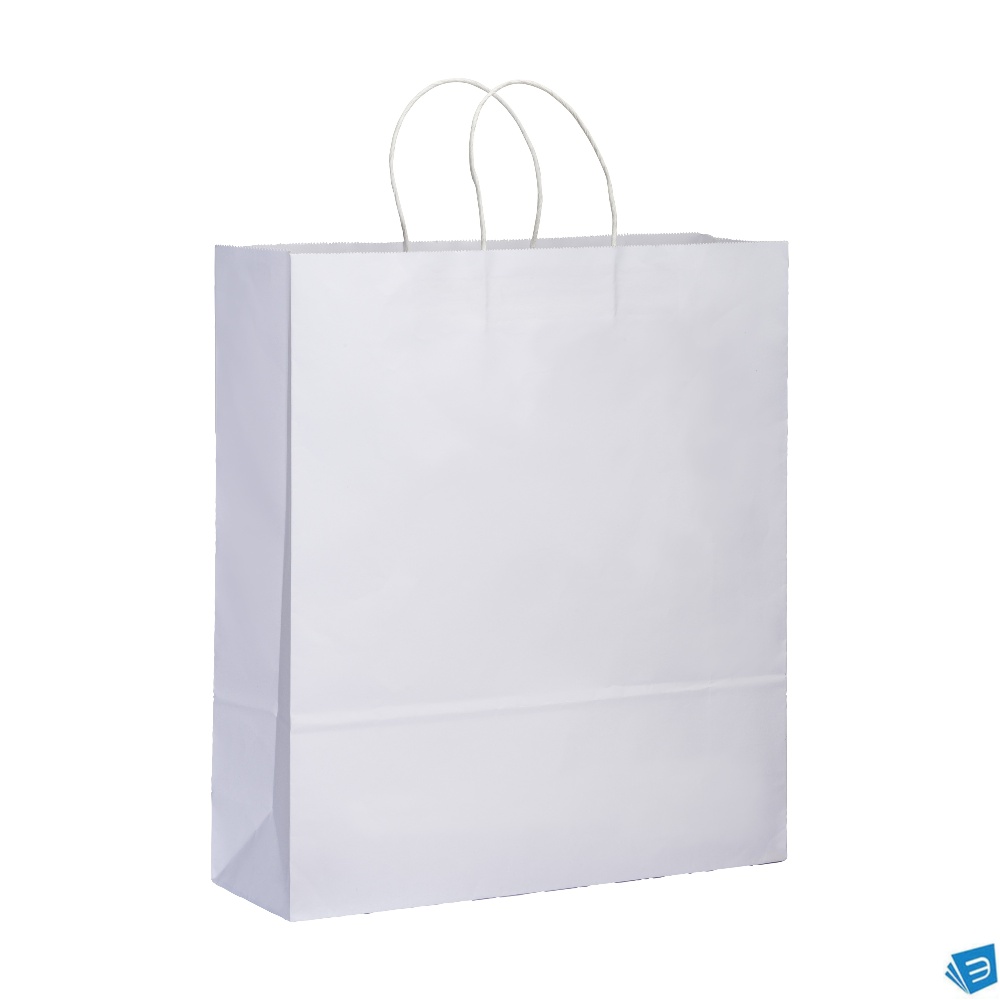 Shopper in carta 100 gr/m2 con soffietto