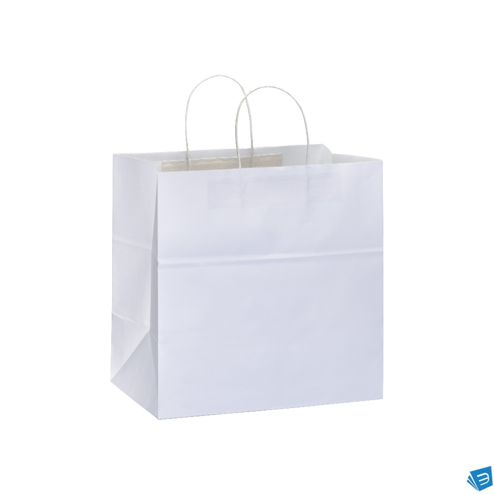 Shopper in carta 100 gr/m2 con soffietto