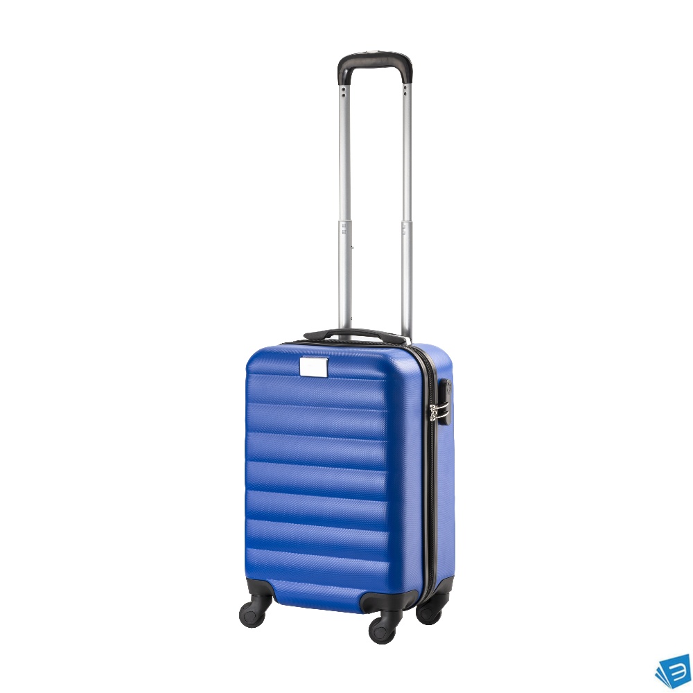 Trolley rigido  da 20 pollici in ABS con lucchetto di sicurezza e 4 ruote girevoli