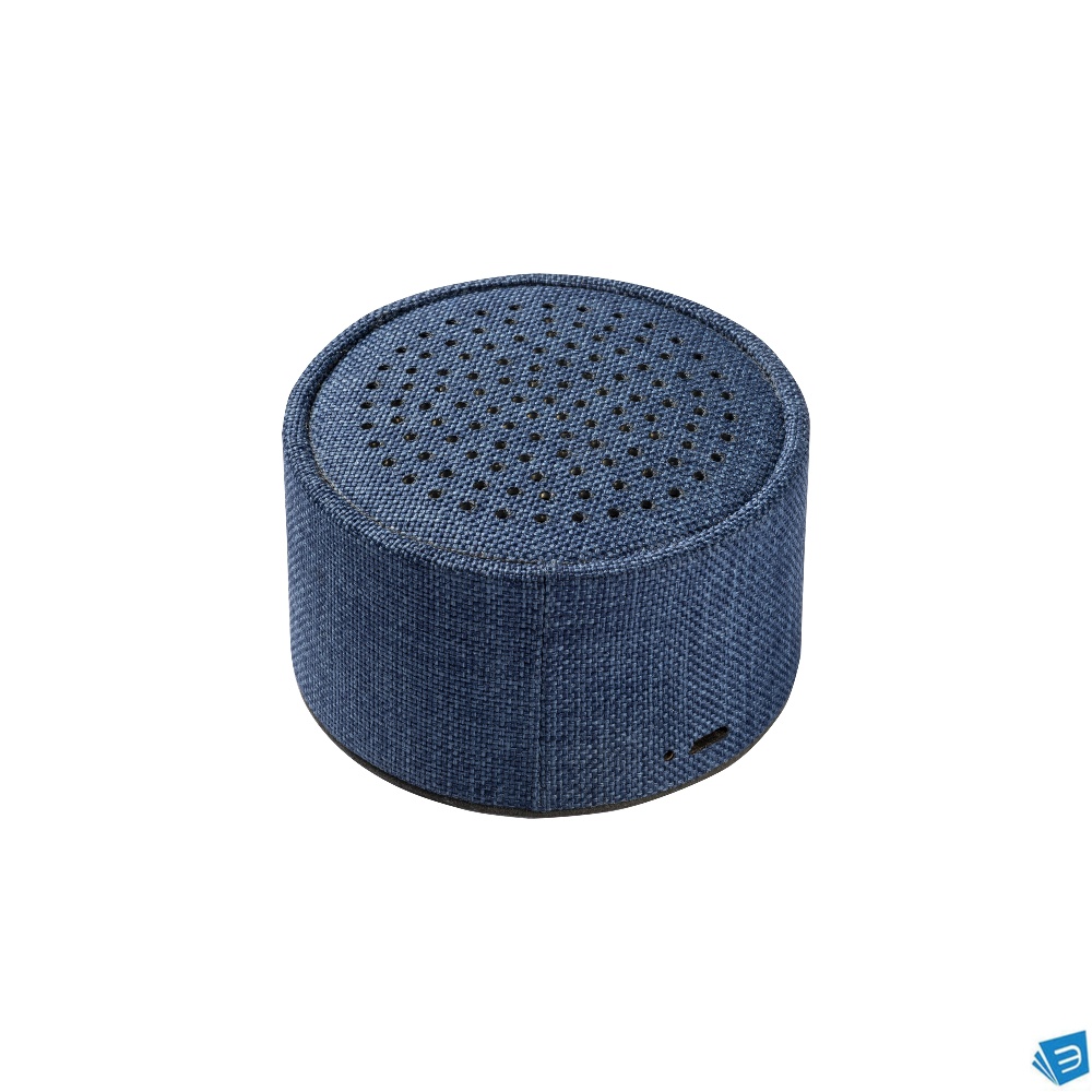 Mini altoparlante bluetooth v 5.0  in R-PET e ABS con microfono per chiamate in vivavo