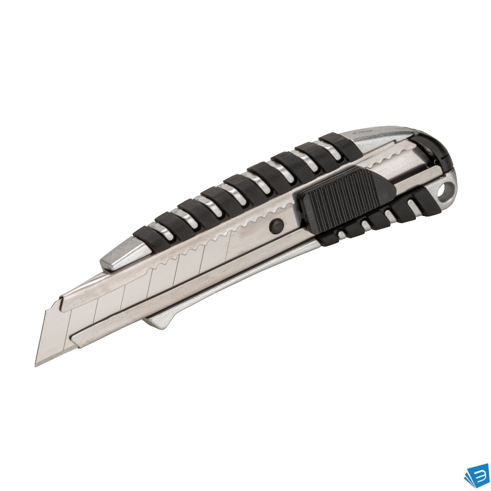 Cutter/taglierino in plastica  con fermo lama, medio
