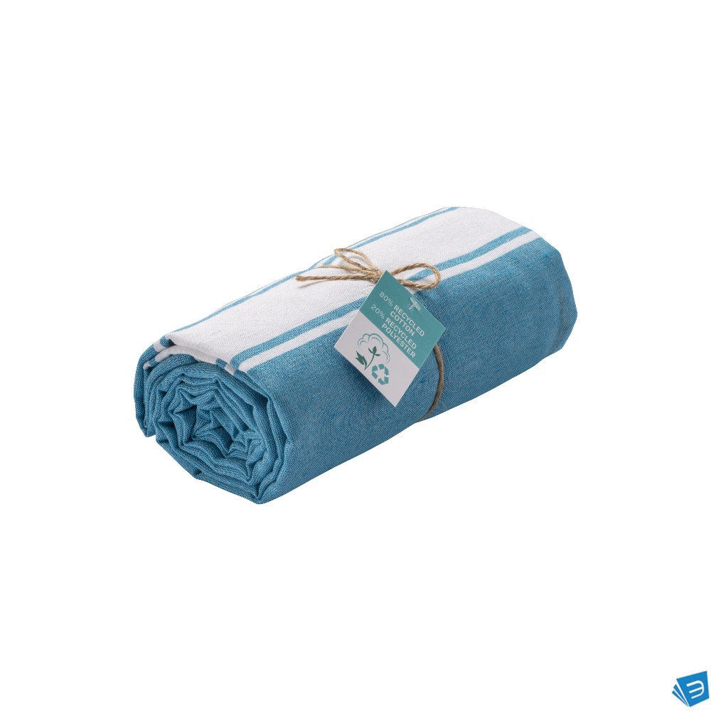 Telo mare/pareo  in cotone riciclato  da 140 g/m22