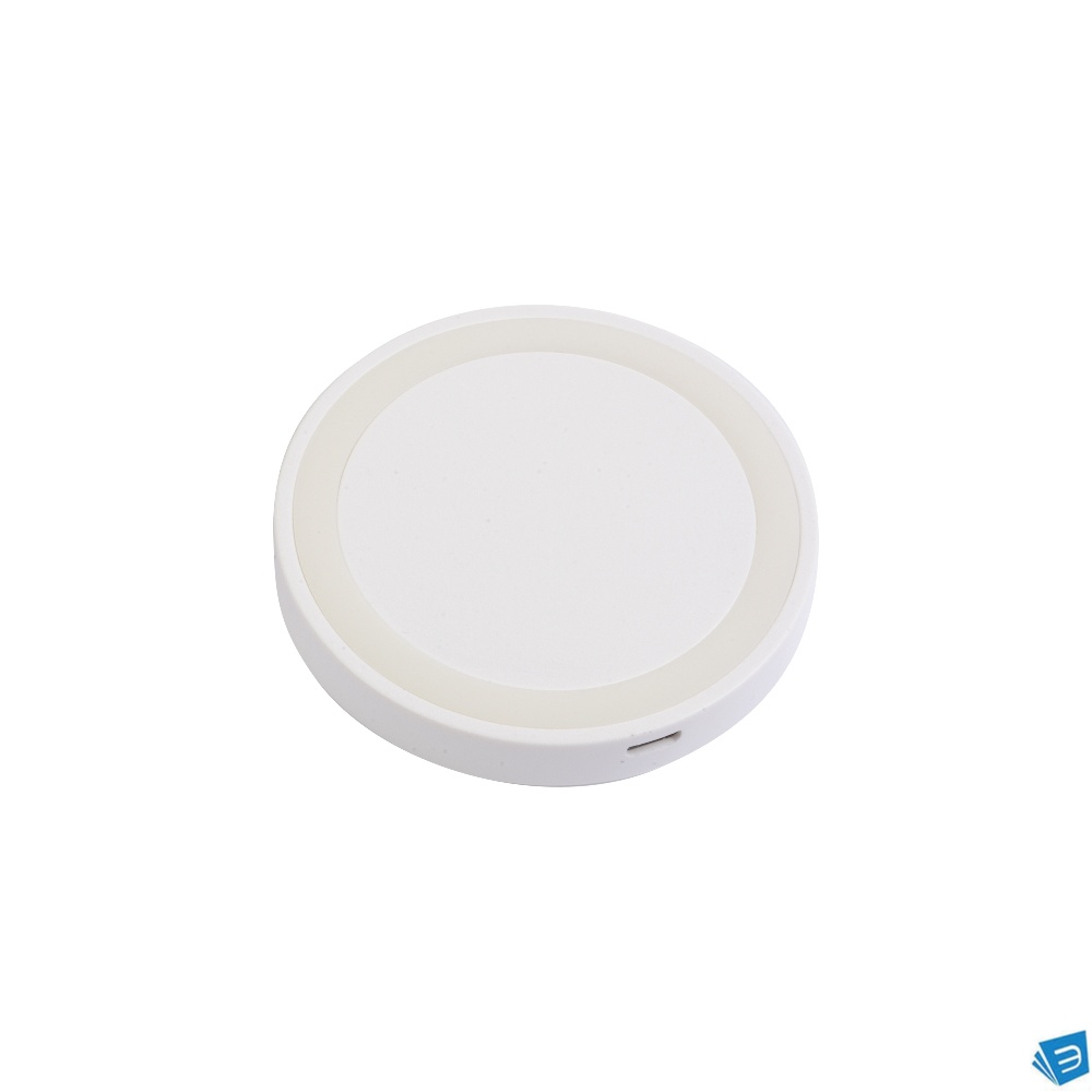 Base di ricarica wireless in plastica, potenza 10W