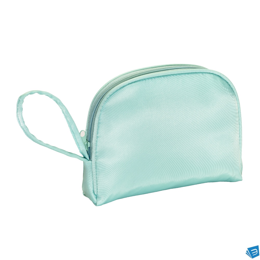 Beauty case in morbido poliestere con pratica maniglia da trasporto