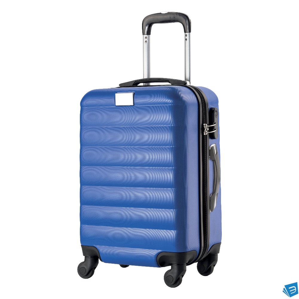 Trolley rigido  da 20 pollici in ABS con lucchetto di sicurezza
