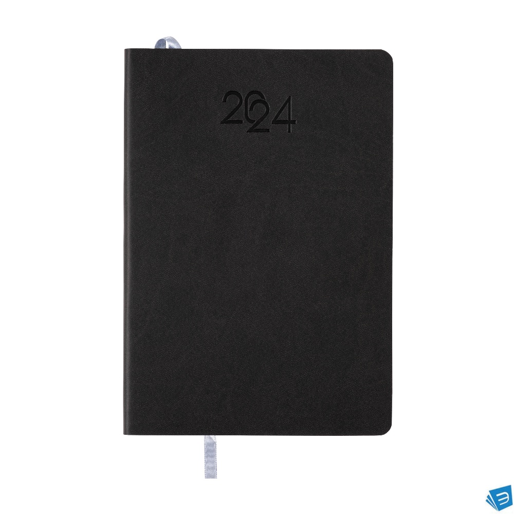 Agenda settimanale 2024 con copertina in PU flessibile - Scatola su richiesta Art. 23797