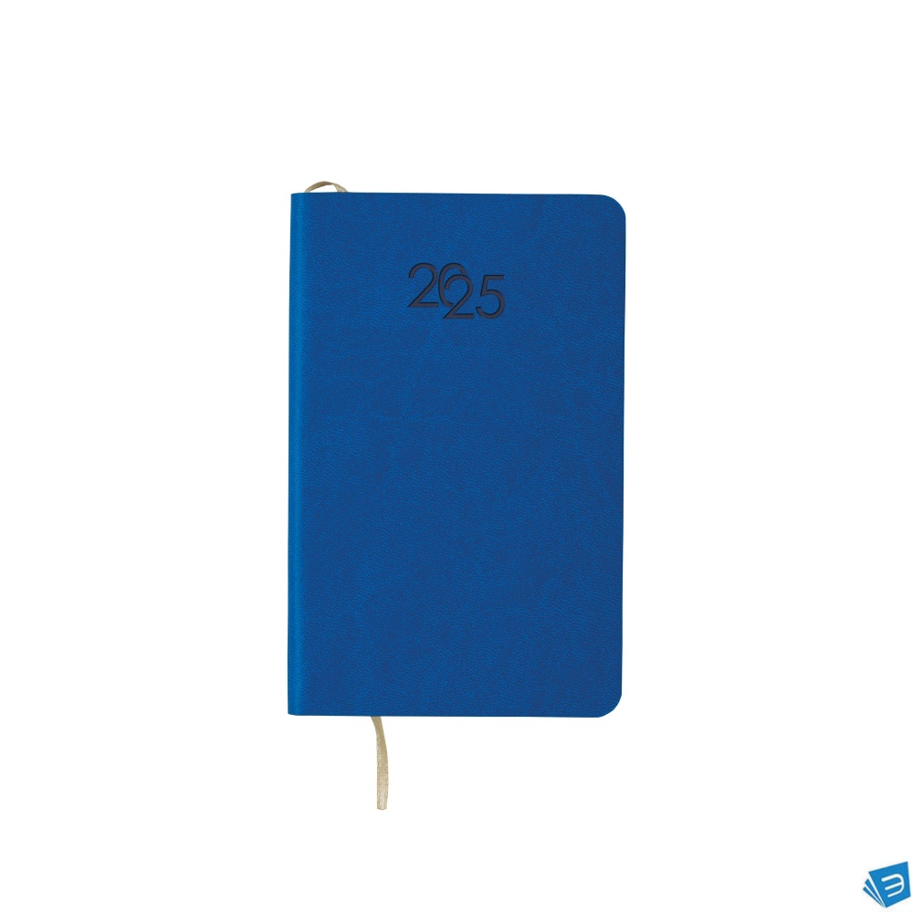 Agenda tascabile settimanale 2025 con copertina in PU flessibile