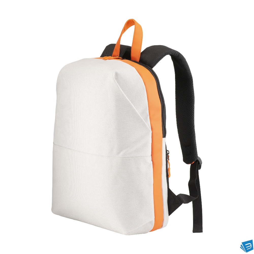 Zaino porta PC in Canvas con inserti in ecopelle ad alta visibilita