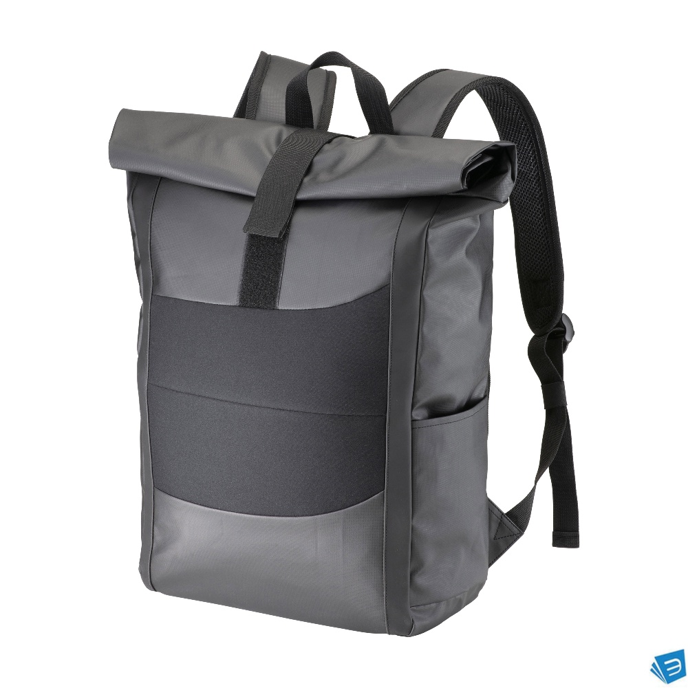 Zaino porta PC in poliestere con rivestimento in PVC senza ftalati