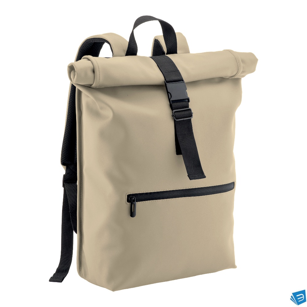 Zaino porta PC in Soft PU water resistant con sistema di aggancio ai trolley