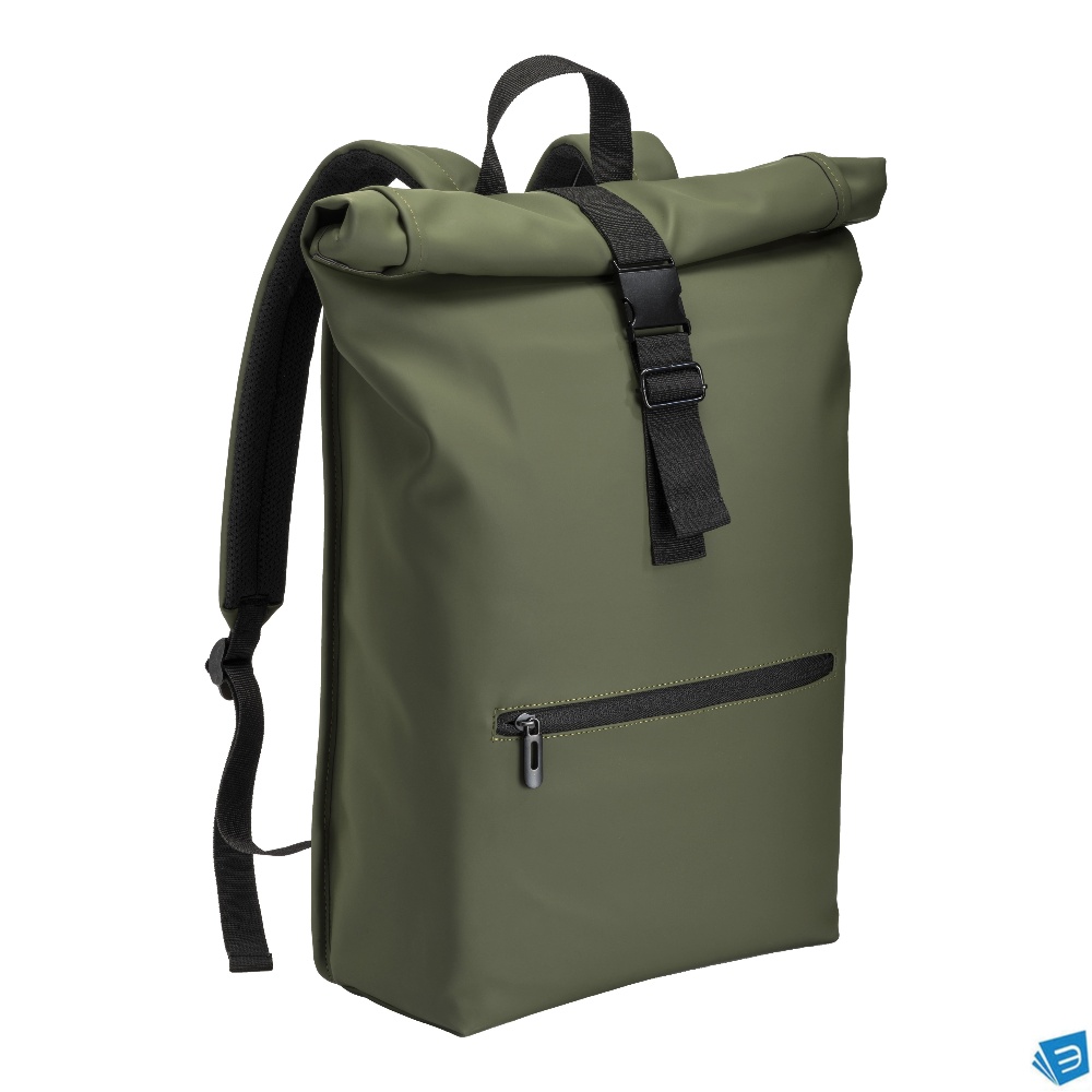 Zaino porta PC in Soft PU water resistant con sistema di aggancio ai trolley
