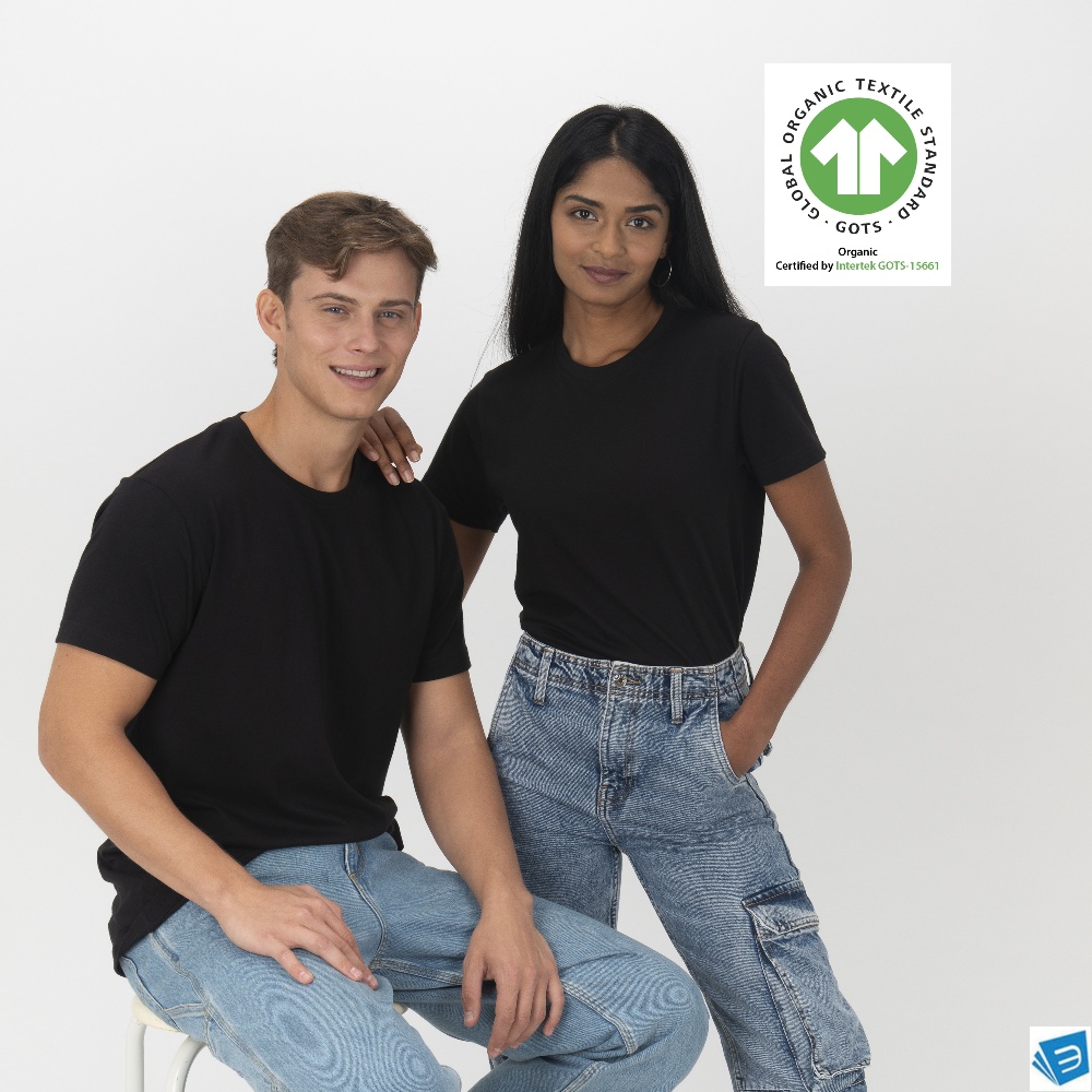 T-shirt 100% cotone biologico